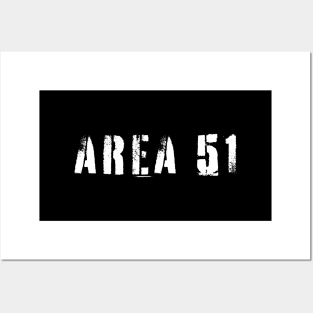 Area 51 UFO Aliens Posters and Art